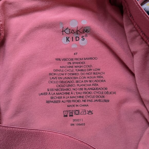 ⭐ Kickee Kids Peace, Love / Hearts, and Flowers skort size 4T - Picture 3 of 9